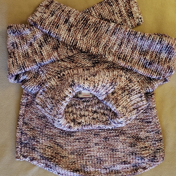 KNITTED COWL NECK SWEATER - Picture 8 of 9